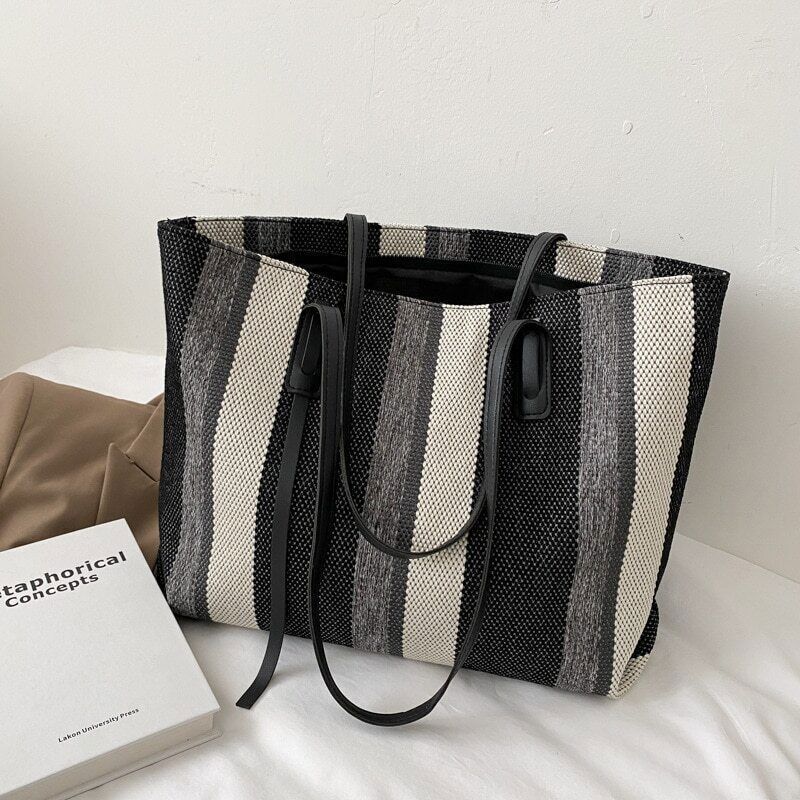 Canvas Women Shoulder Bags Handbags Female Shopper Tote Bag