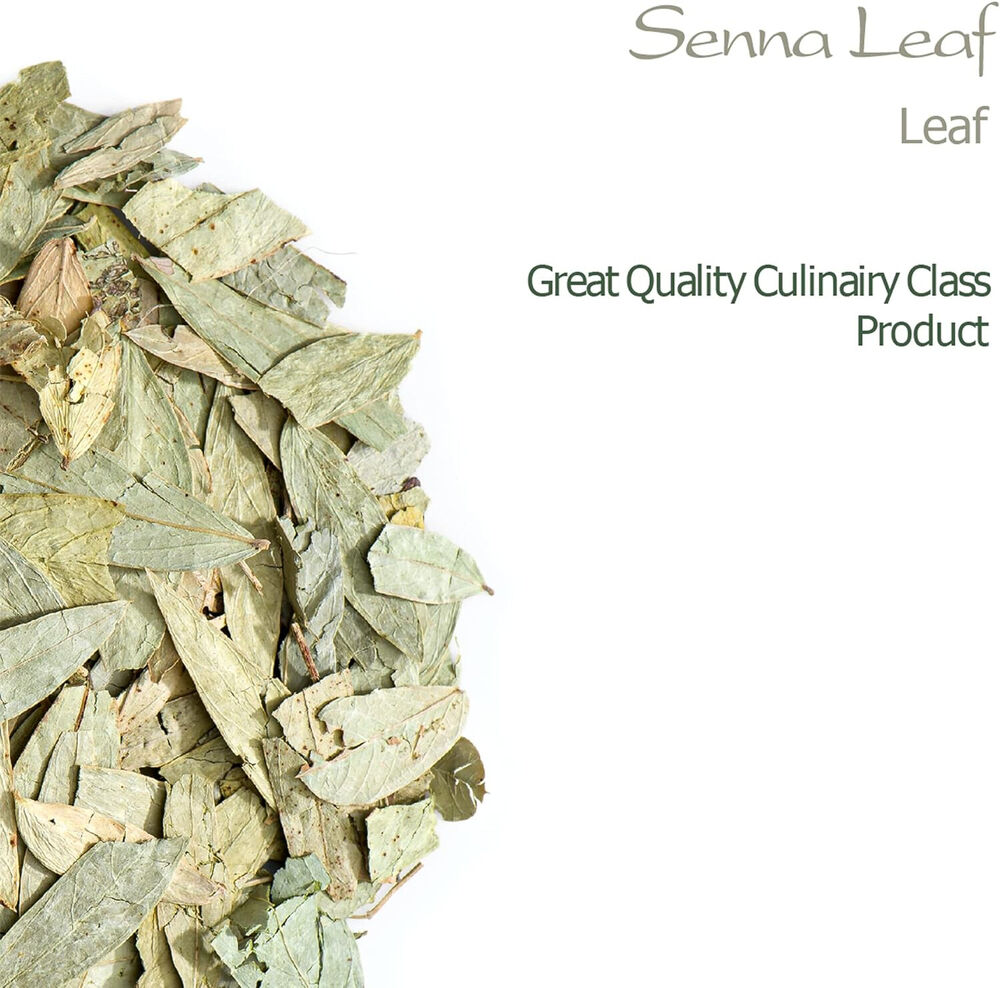 Senna Leaves Organic Herbal Tea - Whole Leaf - 250g