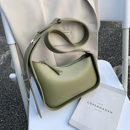 Square Shoulder Bags Luxury Handbag Retro Underarm Shopper Bag Synthetic Leather