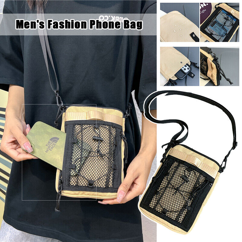Mens Crossbody Bag Small Bag Mobile Phone Small Shoulder Bag Mini Crossbody Bag