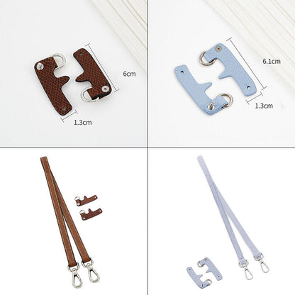 PU Leather Bag Shoulder Strap Replacement Free Punching Modification Accessories