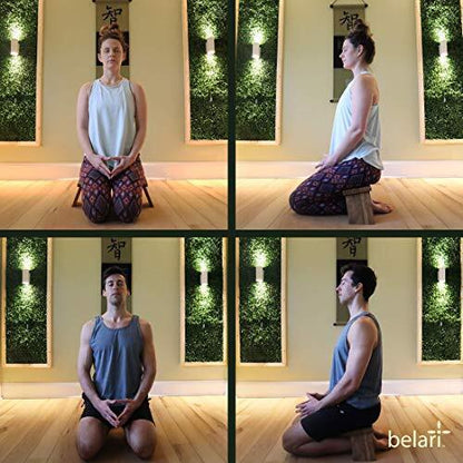 Belari Teak Meditation Bench - Seat - Stool -