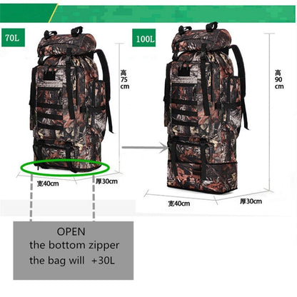 Military Tactical Backpack Army Bag Hiking Men Rucksack Camping Sports Bags