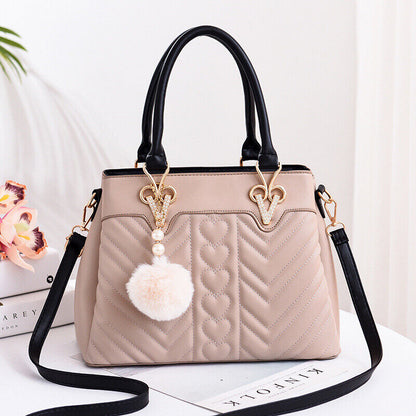 Women Ladies Bags Cross Body Shoulder Leather Handbag Tote Bag Messenger Satchel