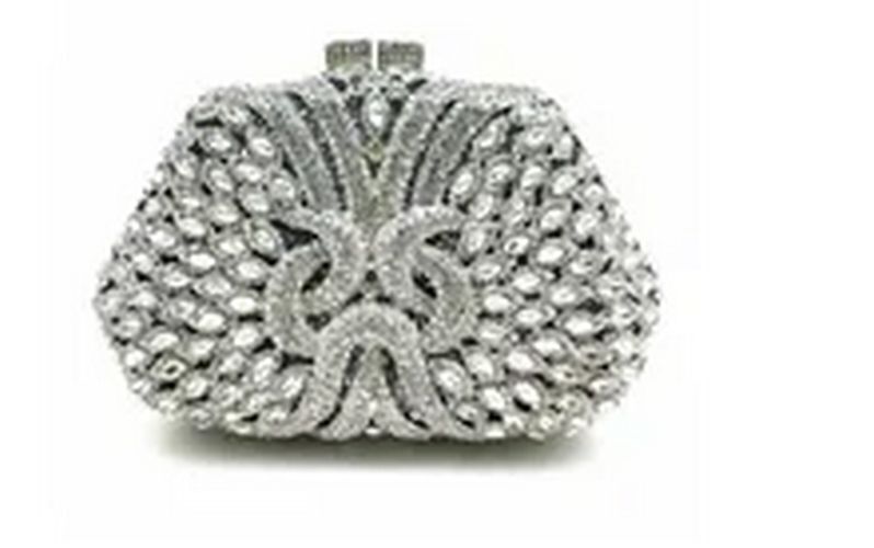 Rhinestone Clutch Bags Handmade Wedding Crystal Clutch Purse Evening Bags Women