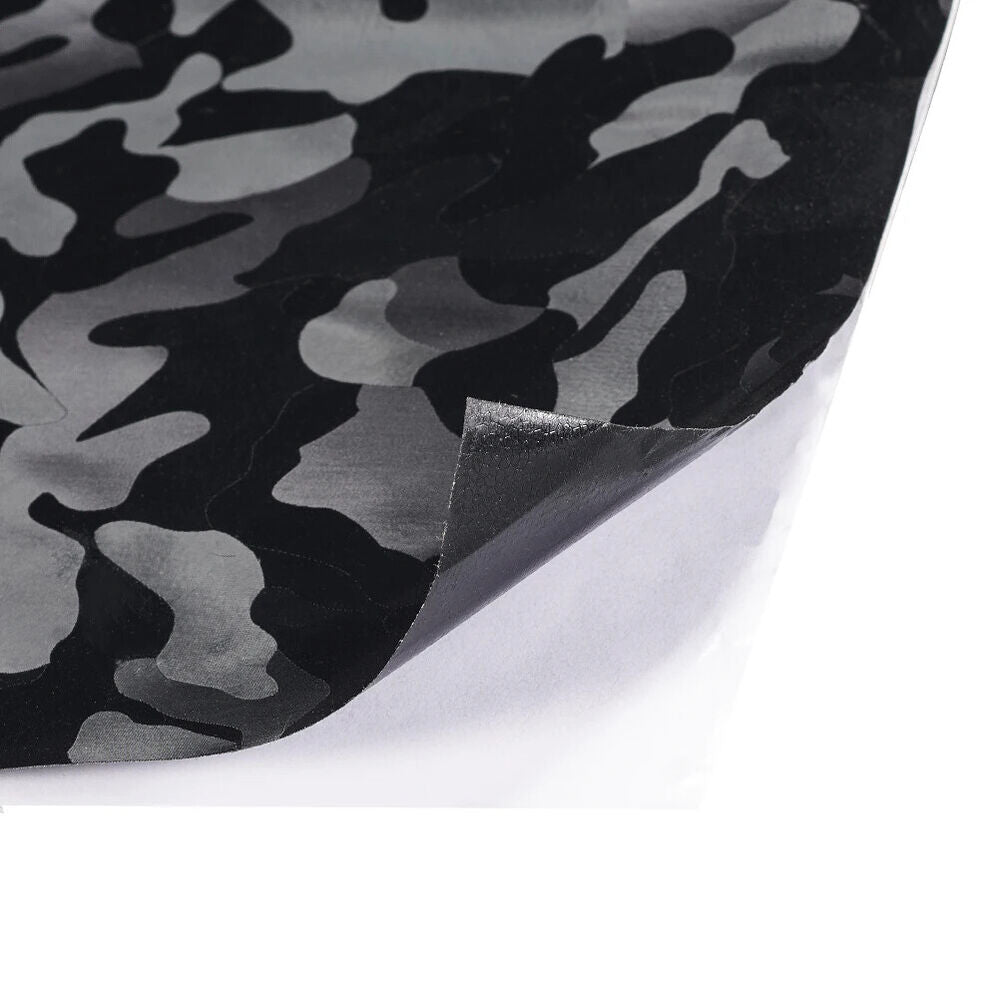 Car Styling Stickers PVC 3D Ghost Black Camouflage Vinyl Wraps Motorcycle Decals