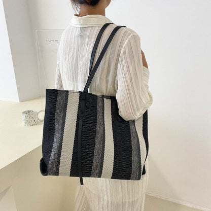 Canvas Women Shoulder Bags Handbags Female Shopper Tote Bag