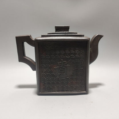 Vintage Chinese Yixing Purple Clay Teapot Zisha Ceremony Teaware Collection Rare