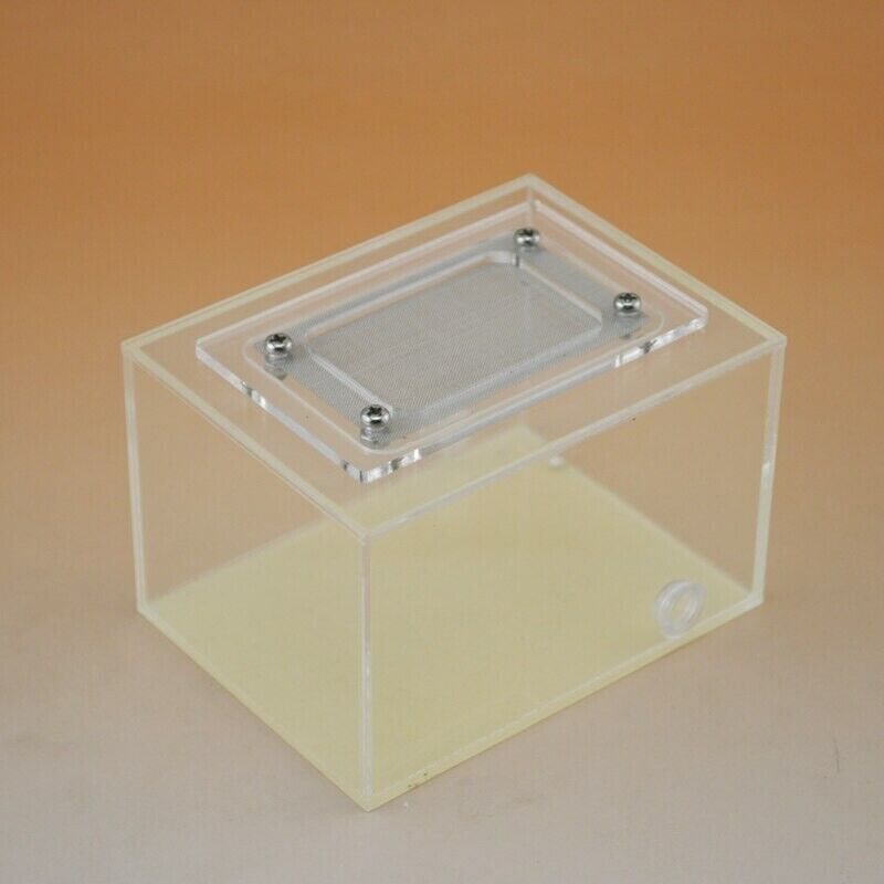 Ant Farm Castle Pet Supply Acrylic Reptile Box Insects Feeding Nest 10x7.5x6.5cm