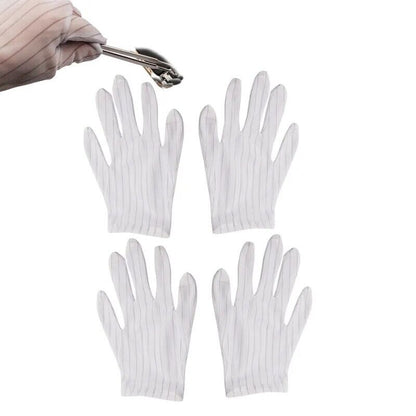 Watch Repair Tool Multifunctional Anti-Static Dust-Free Gloves Work Mittens 21cm