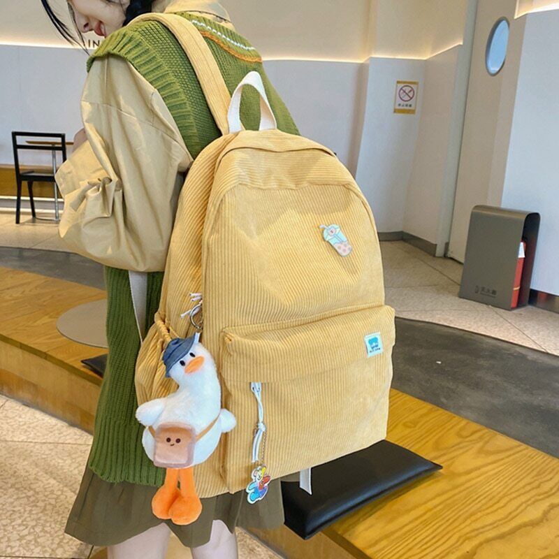 Backpack Student Schoolbags Fashion Simple Teenage Girls Travel Backpack