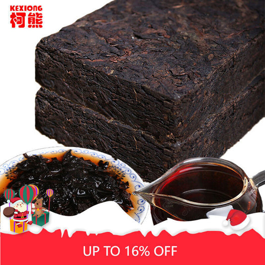 200g Top Cooked Pu-Erh Tea Brick Certified Organic Ancient Black Tea