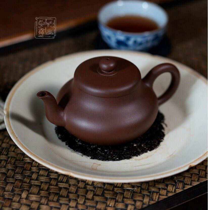 160cc chinese Yixing Handmade Zisha teapot Purple clay JunDe Hu Gongfu Tea Pot