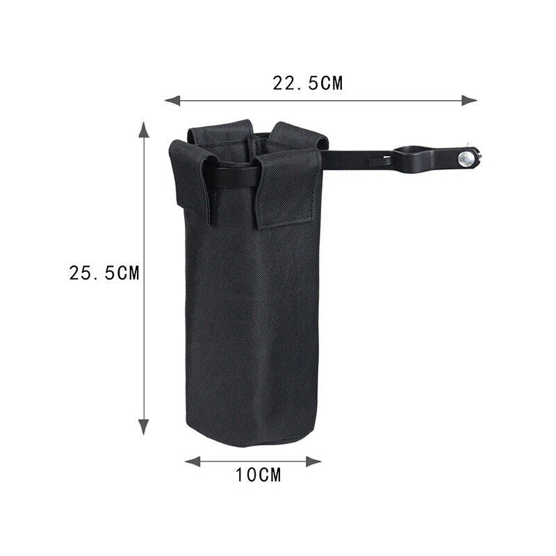 Drumstick Tube Bag Oxford Waterproof Drum Stick Holder with Metal Clip Sturdy