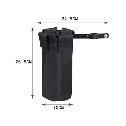Drumstick Tube Bag Oxford Waterproof Drum Stick Holder with Metal Clip Sturdy