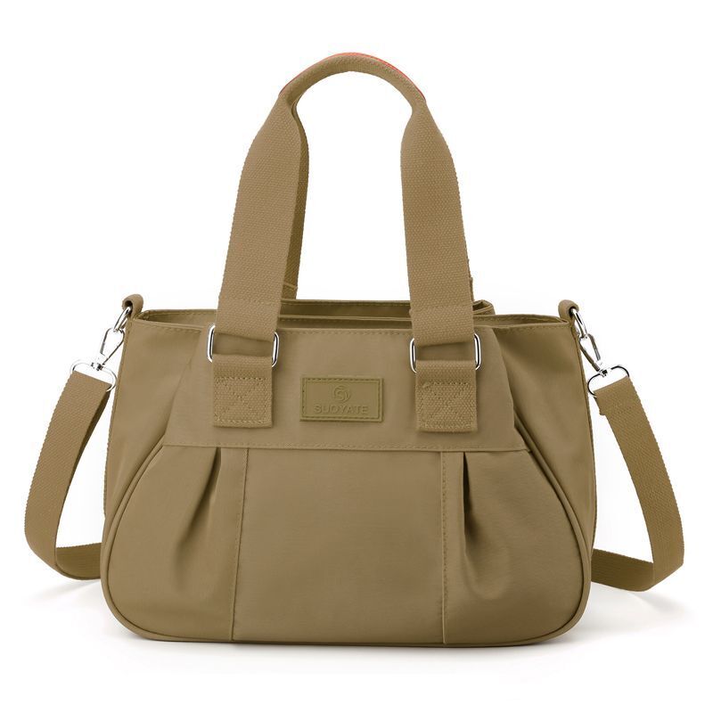 Handbag Waterproof Oxford Tote Nylon Shoulder Bag Large Top-handle Messenger Bag
