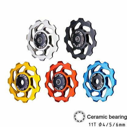Pulley Jockey Wheel 11T MTB Bicycle Rear Derailleur Ceramic Bearing Road Bike 1p