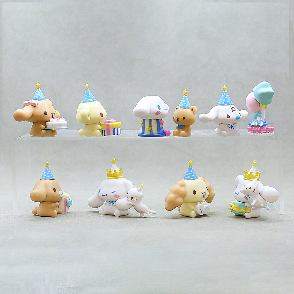 Cinnamoroll Chef Dog Birthday Party DIY Cake Decoration 8pcs