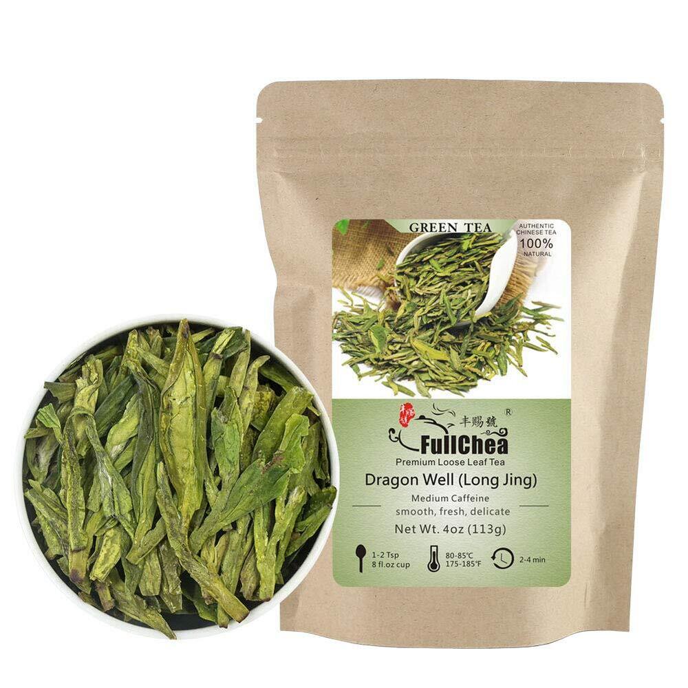 2023 FullChea Longjing Tea Dragonwell Green Tea First Grade 113g