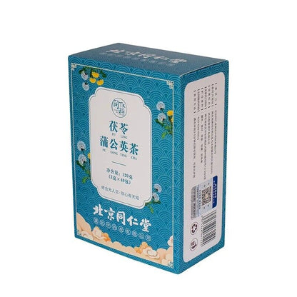 120g Cassia Chrysanthemum Tea Poria Dandelion Health Tea同仁堂茯苓蒲公英茶菊花菊苣养生茶滋润肠胃改善便秘