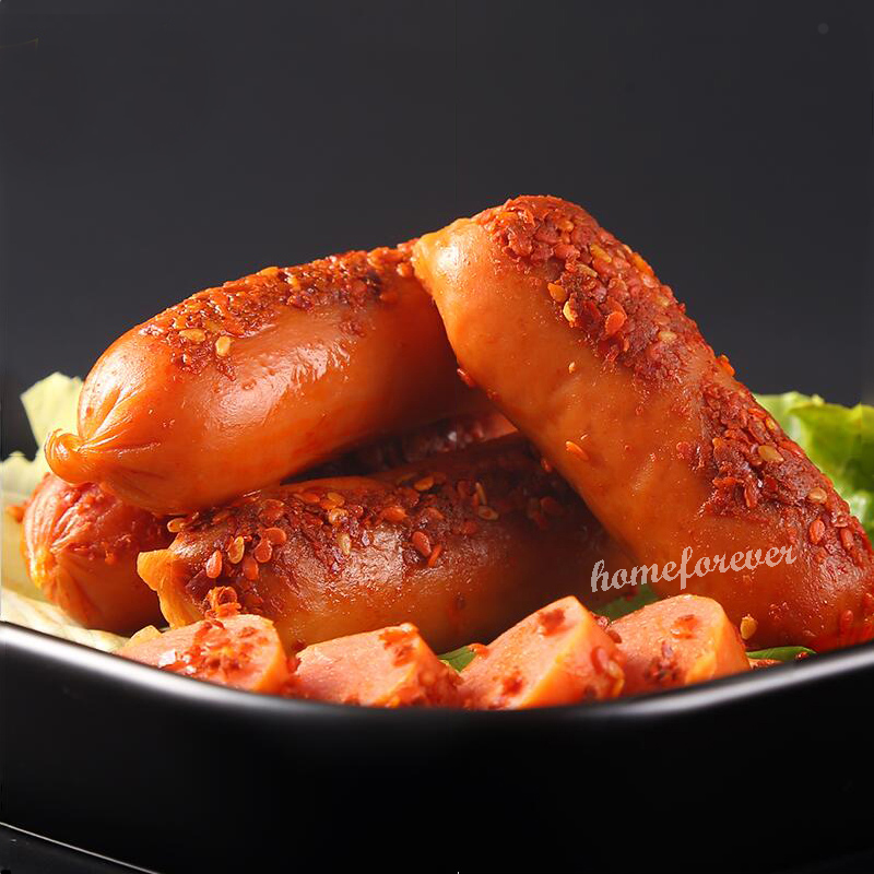 32g X 10 Bags Shuanghui Crispy Spicy Hotdog Chinese Snacks Specialty 双汇香辣香脆肠火腿肠