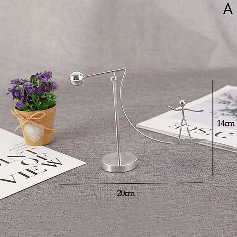 Newton Pendulum Perpetual Motion Cradle Tumbler Balance Figurines Home Ornaments