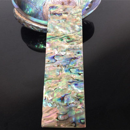 Abalone Shell Sheet DIY Musical Instrument Furniture Inlay Home Decor 14x4cmx1mm