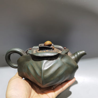 Vintage Chinese Yixing Purple Clay Teapot Zisha Ceremony Teaware Collection Rare