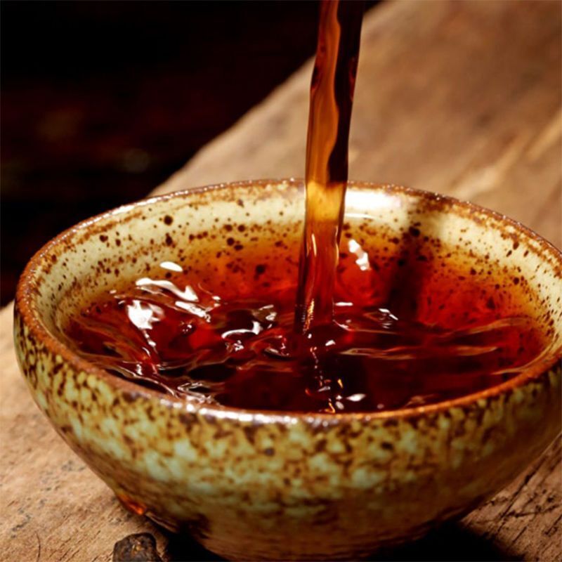 150g Ripe Puerh Tea Fossil Pu-erh Cooked Tea Glutinous Rice Fragrance Pu'er Tea