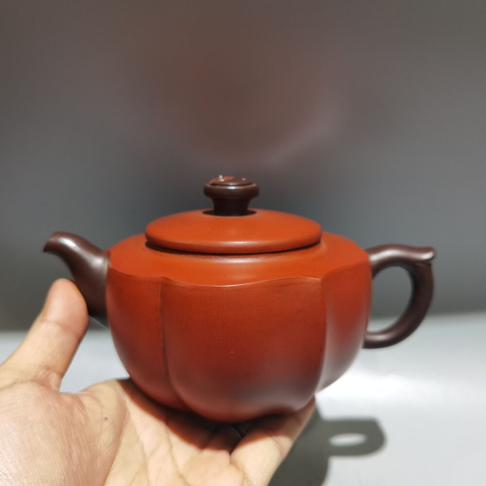 Vintage Chinese Yixing Purple Clay Teapot Zisha Ceremony Exquisite Teaware Rare