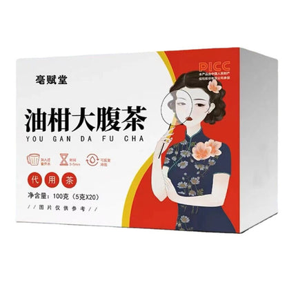 Cassia seed winter melon lotus leaf tea oil citrus big belly camellia tea bag