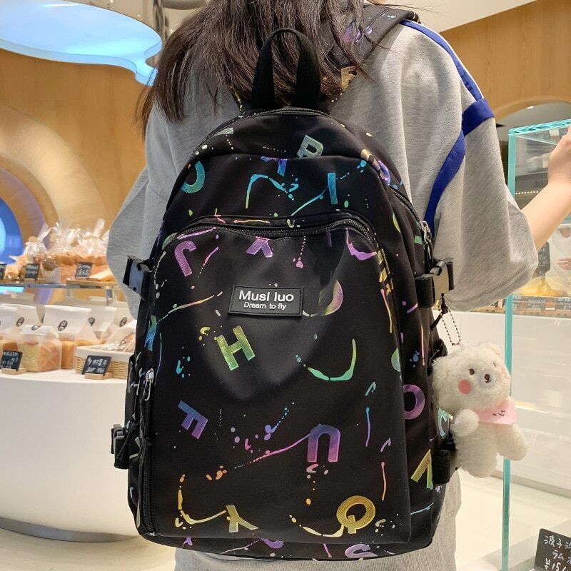 Female College BackpackWomen School Bag Backpack Ladies Student Bag
