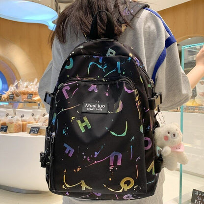 Female College BackpackWomen School Bag Backpack Ladies Student Bag