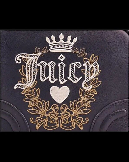 NEW! Juicy Couture Heritage Black Crossbody Eye-catching Bestseller Bag Gift