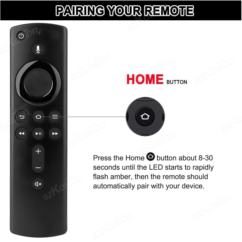 Fire TV Remote with Alexa Voice Remote (2nd Gen) Fit for Fire TV Stick (3rd Gen)