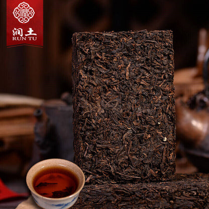 250g Yunnan Pu'er Tea Brick Tea Aged Pu'er Tea Ripe Tea