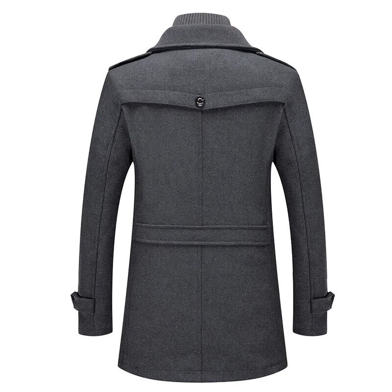 Autumn Winter Men Wool Coat Coat Wool Coat Male Casual Overcoat Clothing