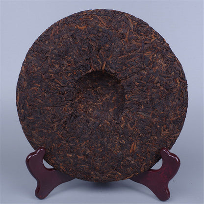 357g Yunnan Pu-erh Tea Black Tea Cake Premium Ripe Pu'er Tea Chinese Cooked Tea