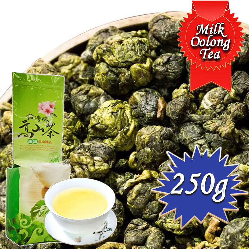 250g Premium Taiwan Milk Oolong Tea High Mountain Alishan Jin Xuan Oolong Tea