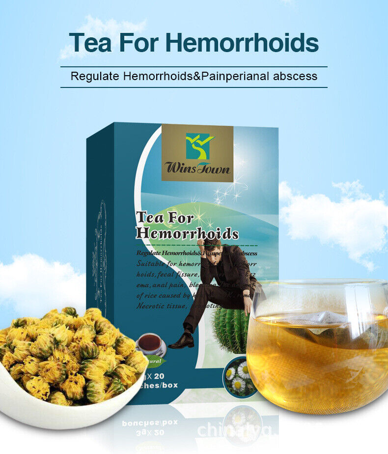 Tea for Hemorrhoids Anal Hemorrhoids Tea Healthy Drink 3g*20 bags/box
