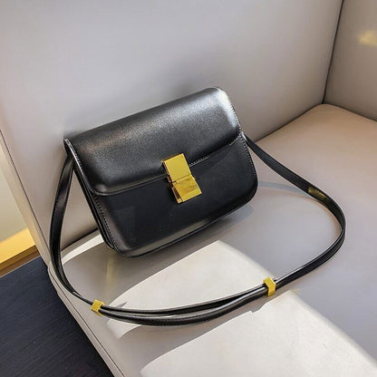 Women’s Genuine Shoulder Bag Small Square Bags Handbag Bags