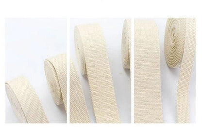 Belt Strapping 9Meter Polyester Cotton DIY Webbing Ribbon Backpack Strap 20~50mm