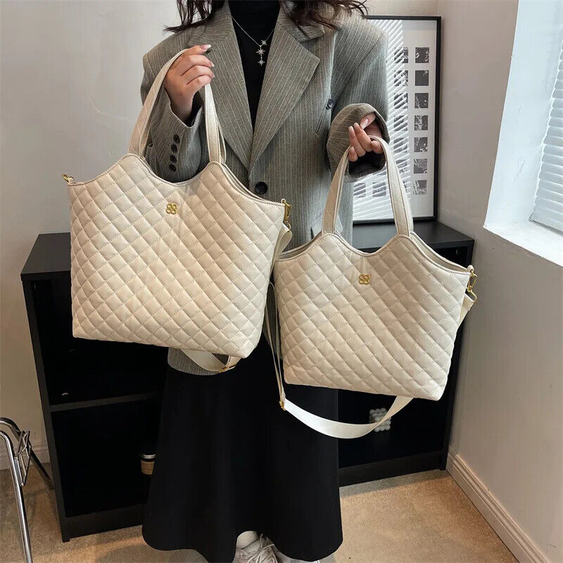 Winter Quilted Bag Shoulder Bag Handbags Tote Bags Women Top Handle Bag