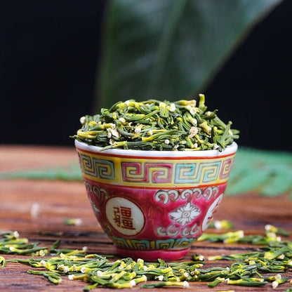 莲子芯 Lotus Heart Scented Tea Green Herbal Tea Herbs organic Loose Flower Tea