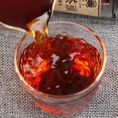 100g Puer Tea Aged Fermented Easy Steeping Handmade Fragrant Pure Tea Leaf