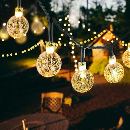 20/50 LEDS ball 5M/10M Solar Lamp Power LED Lights Solar Garlands For Outdoor