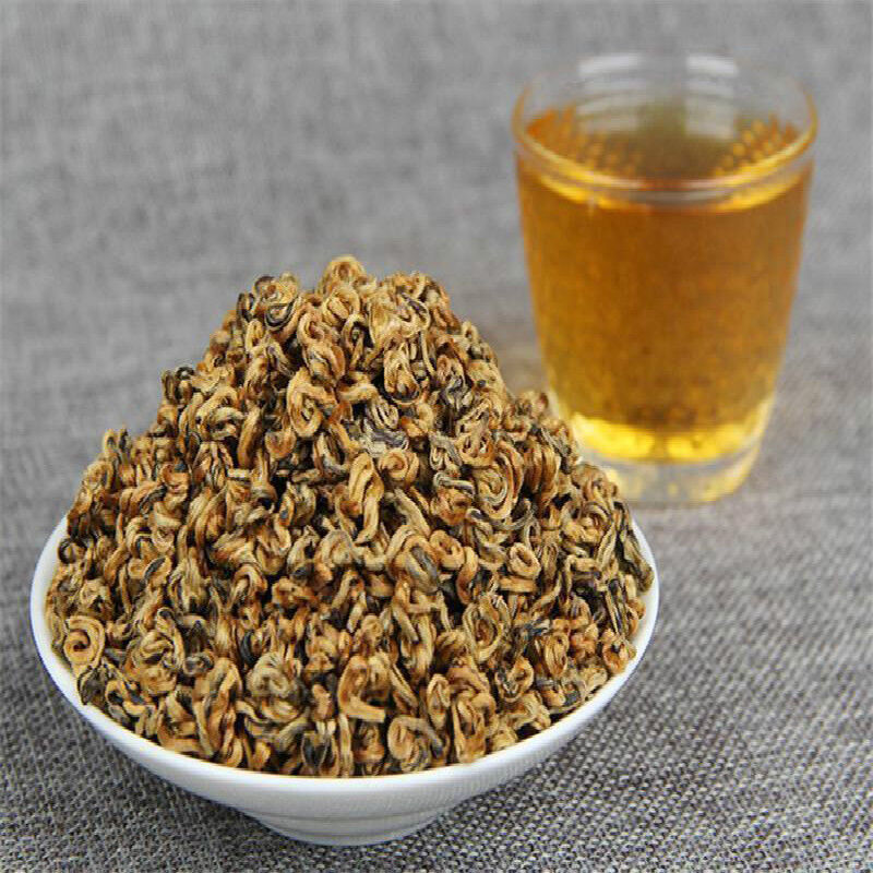 65g Yunnan Fengqing Biluochun Tea Golden Screw Black Red Tea Green Food Dianhong