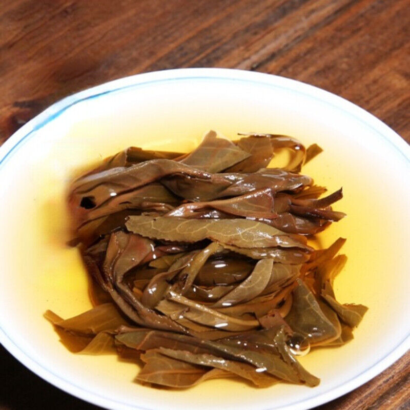 200g Green Tea Health Pu-Erh Tea Brick Bamboo Shoot Shell Spring Tea