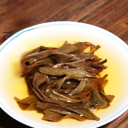200g Green Tea Health Pu-Erh Tea Brick Bamboo Shoot Shell Spring Tea