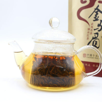 Chinese Wuyi Black Tea Jin Jun Mei Tea Golden Eyebrow Red Tea Jinjunmei 250g